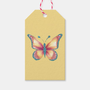 Cheerful Butterfly Gift Tags