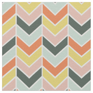 Cheerful Chevron Fabric