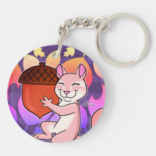Cheerful Chipmunk - Key Ring
