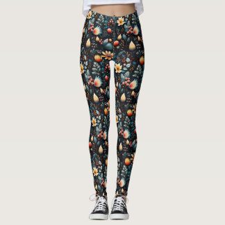 Cheerful Christmas Seamless Leggings