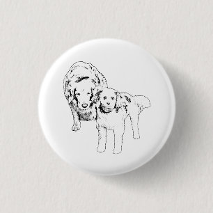 Cheerful Club, Bold Wear 3 Cm Round Badge
