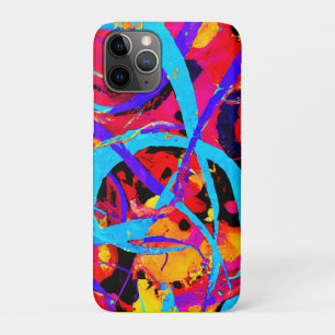 Cheerful Colourful Pattern Play iPhone 11 Pro Case