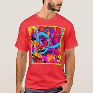 Cheerful Colourful Pattern Play T-Shirt