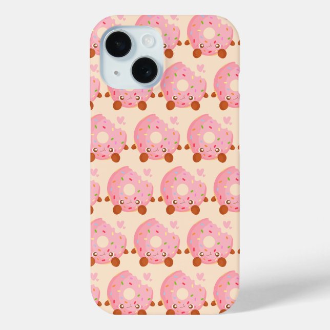 Cheerful Donut With Sprinkles Case-Mate iPhone Case (Back)