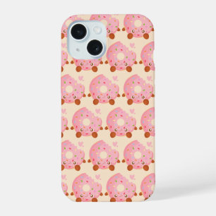 Cheerful Donut With Sprinkles iPhone 15 Case
