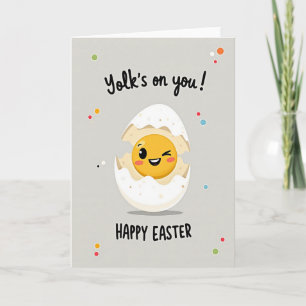 Cheerful Easter Wink Card