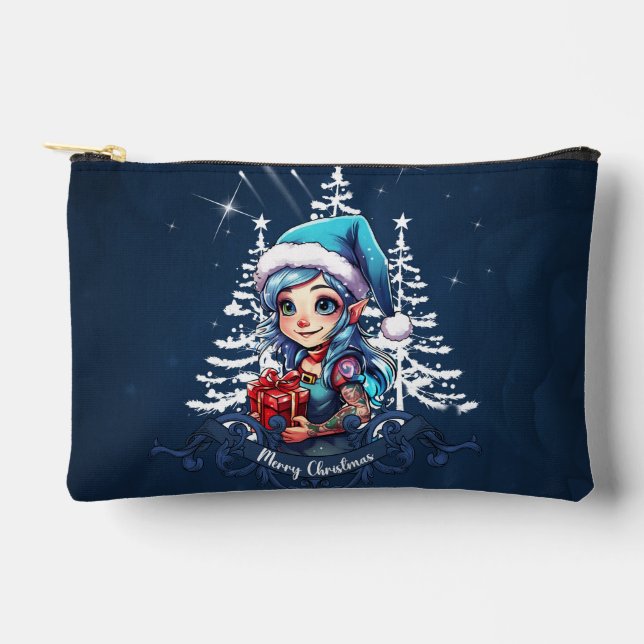 Cheerful elf   accessory pouch (Front)