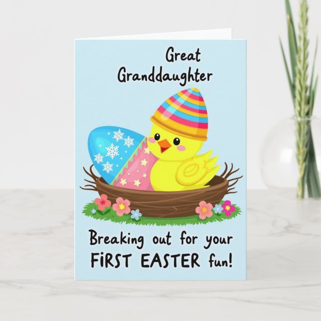 Cheerful Fledgling Occasion Card (Front)