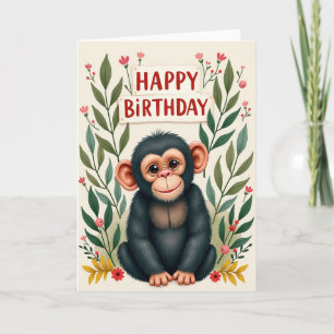Cheerful Forest Friend Card