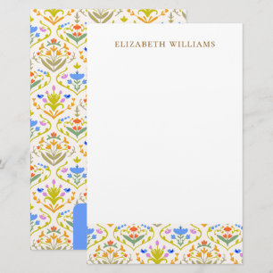 Cheerful Garden Botanical Personalised Stationery