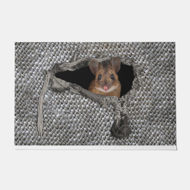 Cheerful Gift | Mouse Doormat | Housewarming (Front)