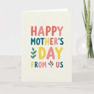 Cheerful Greetings Warm Wishes Card