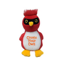 Cheerful High-Quality Red Cardinal 6" Plushie