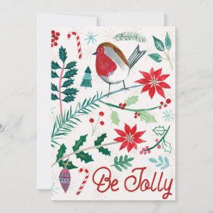 Cheerful Holiday - Be Jolly Card