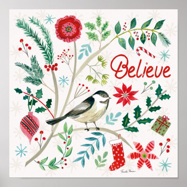 Cheerful Holiday - Believe Poster (Front)