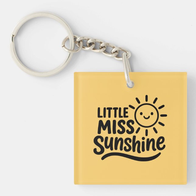Cheerful Key - Little Miss Sunshine Ring (Front)