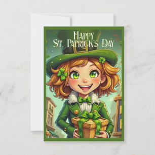 Cheerful Leprechaun - St. Patrick's Day Lucky Char