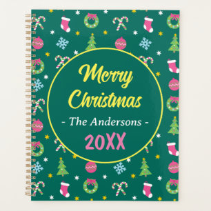 Cheerful merry Christmas Planner