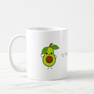  Cheerful Morning Avocado Sayings. Coffee Mug