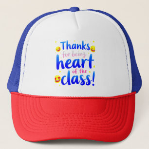 Cheerful Motivational Classroom Message  - Hat