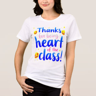 Cheerful Motivational Classroom Message Tri-Blend Shirt