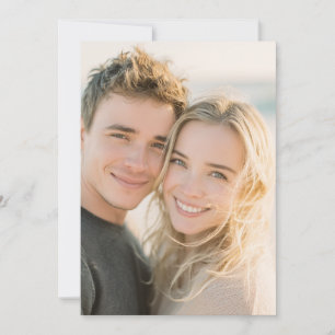 Cheerful Neutral Casual Photo Invitation