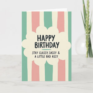 Cheerful Pastel Birthday Card