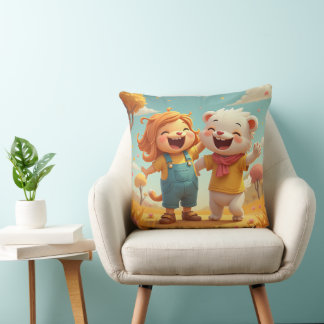 Cheerful pillow