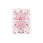 Cheerful Pink Pig Cartoon