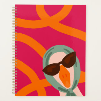 Cheerful planner with Sassy Goose