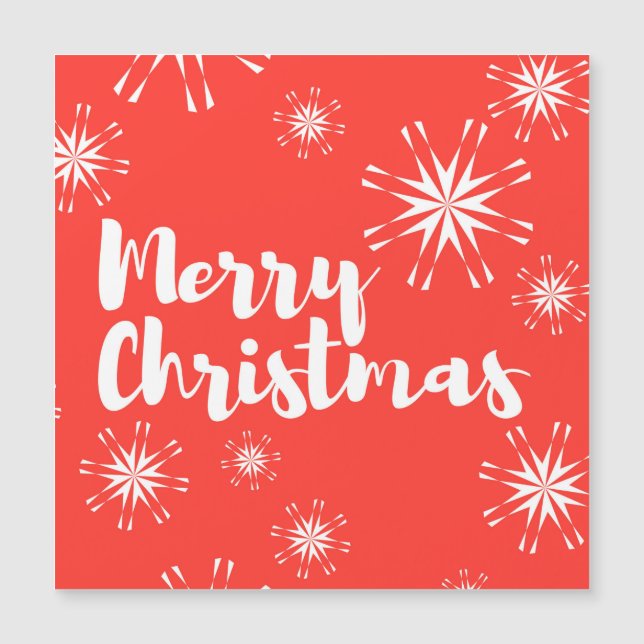Cheerful, playful design of "Merry Christmas" (Front)