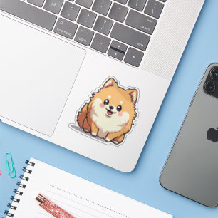 Cheerful Pomeranian, Kawaii Fluff, Small