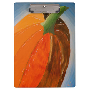 Cheerful Pumpkin Clipboard