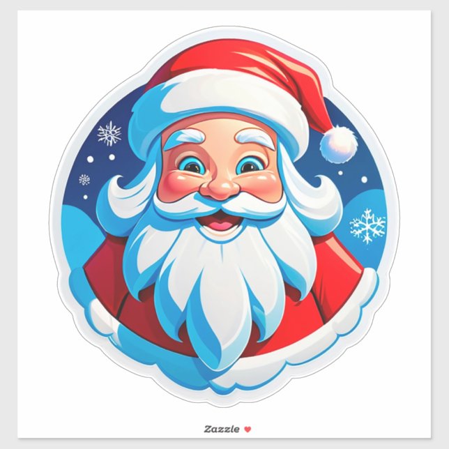 Cheerful Santa Claus (Sheet)