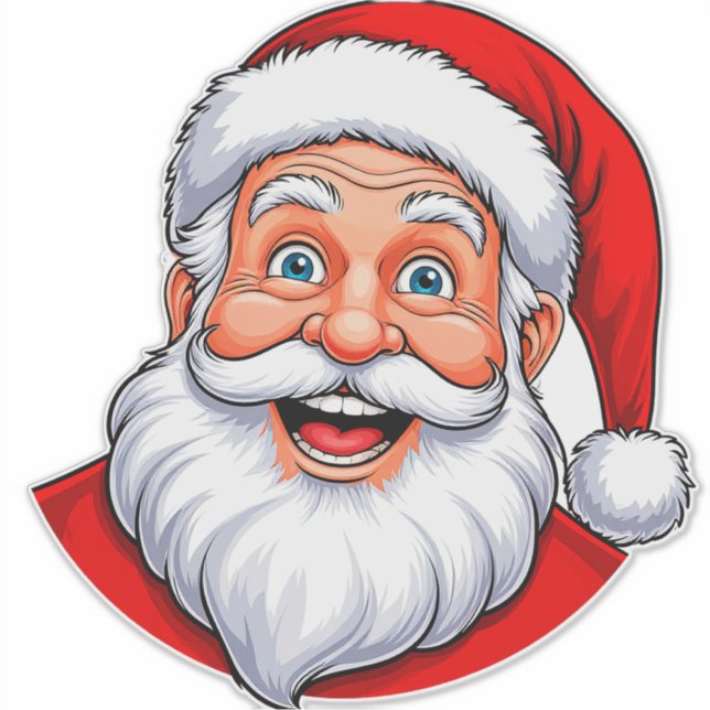 Cheerful Santa Claus (Front)