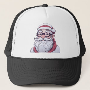 Cheerful Santa-claus character  Trucker Hat