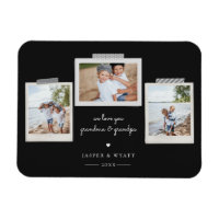 Cheerful Sentiments Snapshot Photo Magnet