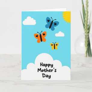 Cheerful Skies Mothers Day Card