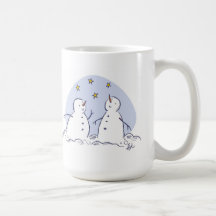 Cheerful Snowfolk Mug