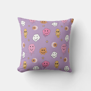 Cheerful Spooky Faces Cushion