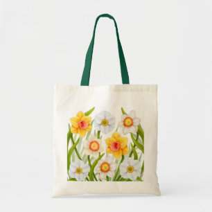 Cheerful Spring Daffodils Tote Bag