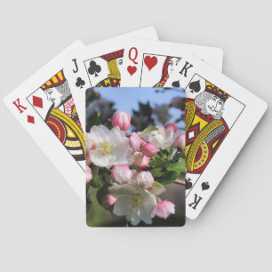 Cheerful Spring Flower Blossoms  Playing Cards