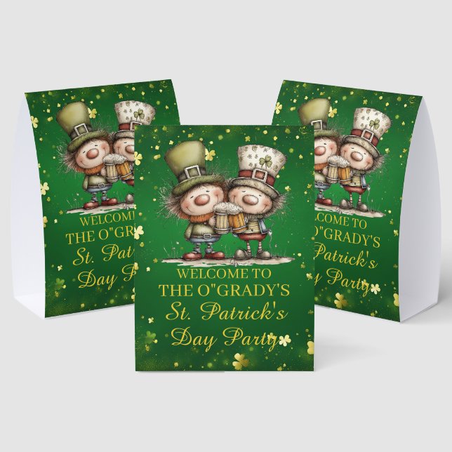 Cheerful St. Patrick’s Day Party Illustration (Insitu(Multi))