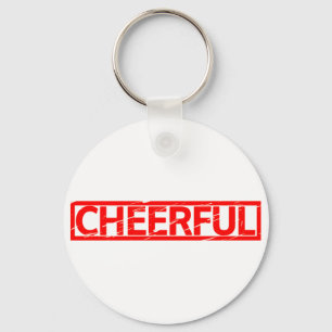 Cheerful Stamp Key Ring