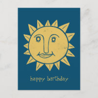 Cheerful Sun HAPPY BIRTHDAY CUSTOM