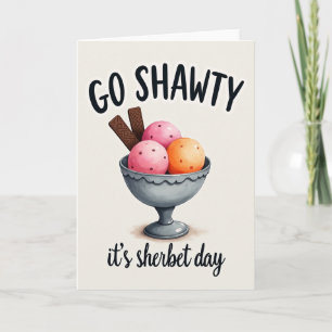 Cheerful Treat Birthday Card