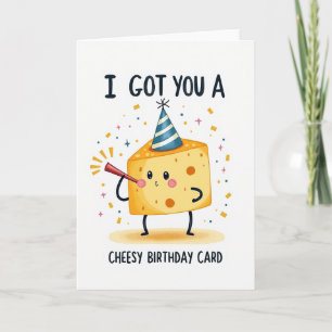 Cheerful Wedge Birthday Card