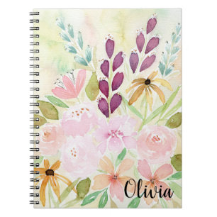 Cheerful Wildflower Notebook