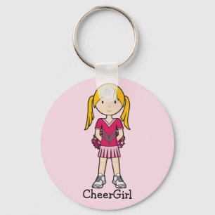 CheerGirl Key Ring