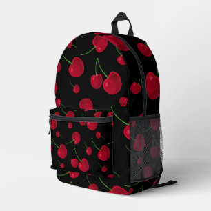 Cheeries printed backpack